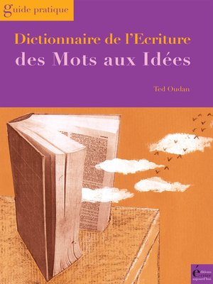 cover image of Dictionnaire de l'écriture